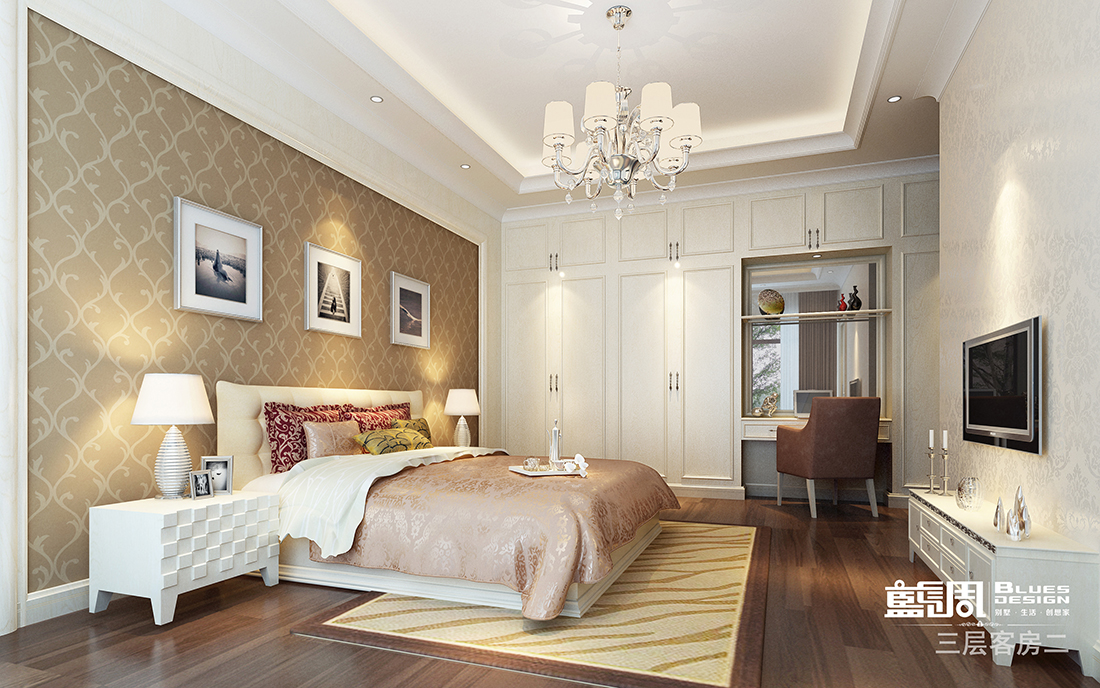 燕晗山居別墅設計-三層客房二